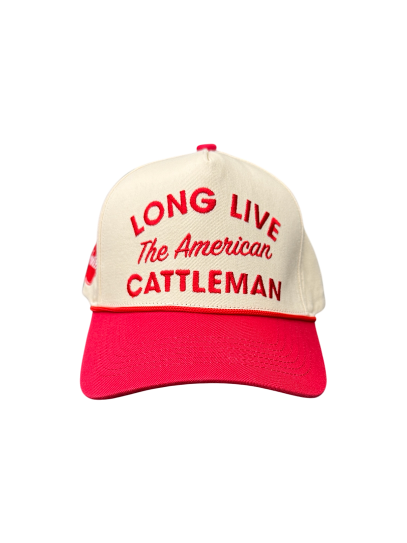 “Long Live The American Cattleman” Red