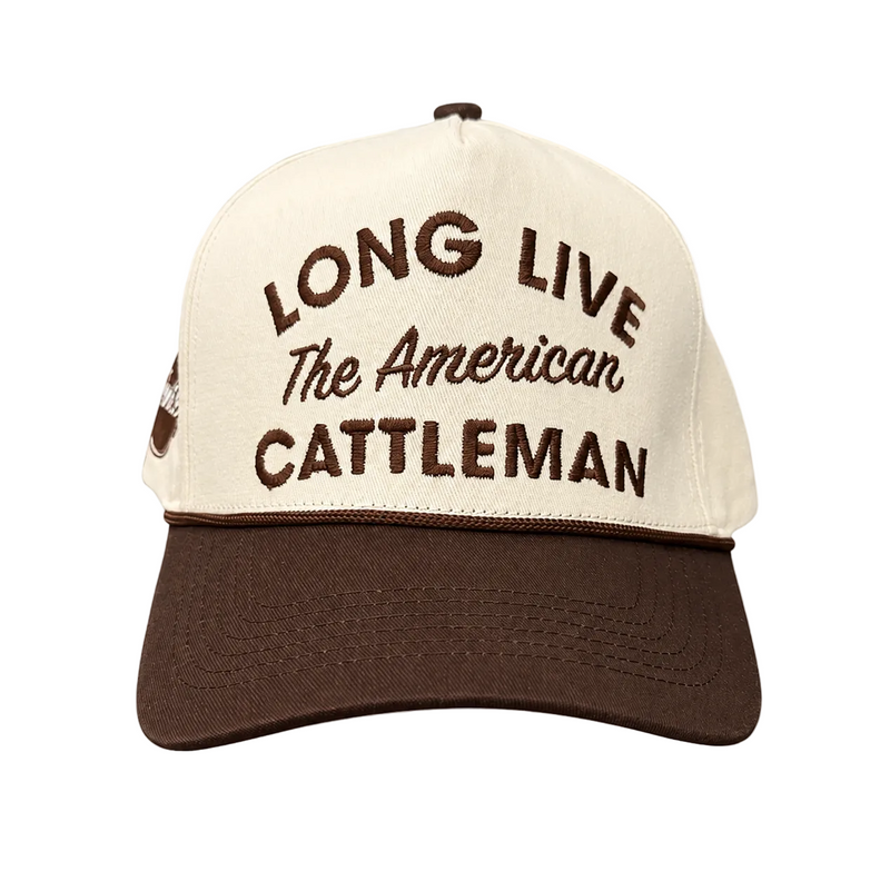 “Long Live The American Cattleman” Brown